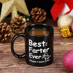 Gifts for Dad, Funny Fathers Day Gift Coffee Mugs, Awesome Daddy Gifts, 11oz Novel Coffee Tea Mugs with Hilarious Pattern for Dad for Birthday Father's Dayk