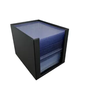 2-in-1 Top Loader & Sleeve Holder  Trading Card Sleeve & Toploader Dispenser Organizer TCG, Sports Cards double-sleeved