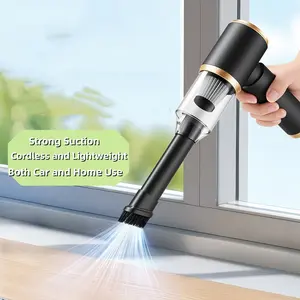6000Pa Strong Suction Cordless Car Vacuum Cleaner and Air Duster | 4-in-1 Portable Design with Attachments for Car Detailing, Home, Office & Pet Hair