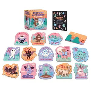 Bigfoot & Friends Magnet Set by RP Minis [Novelty Gift]