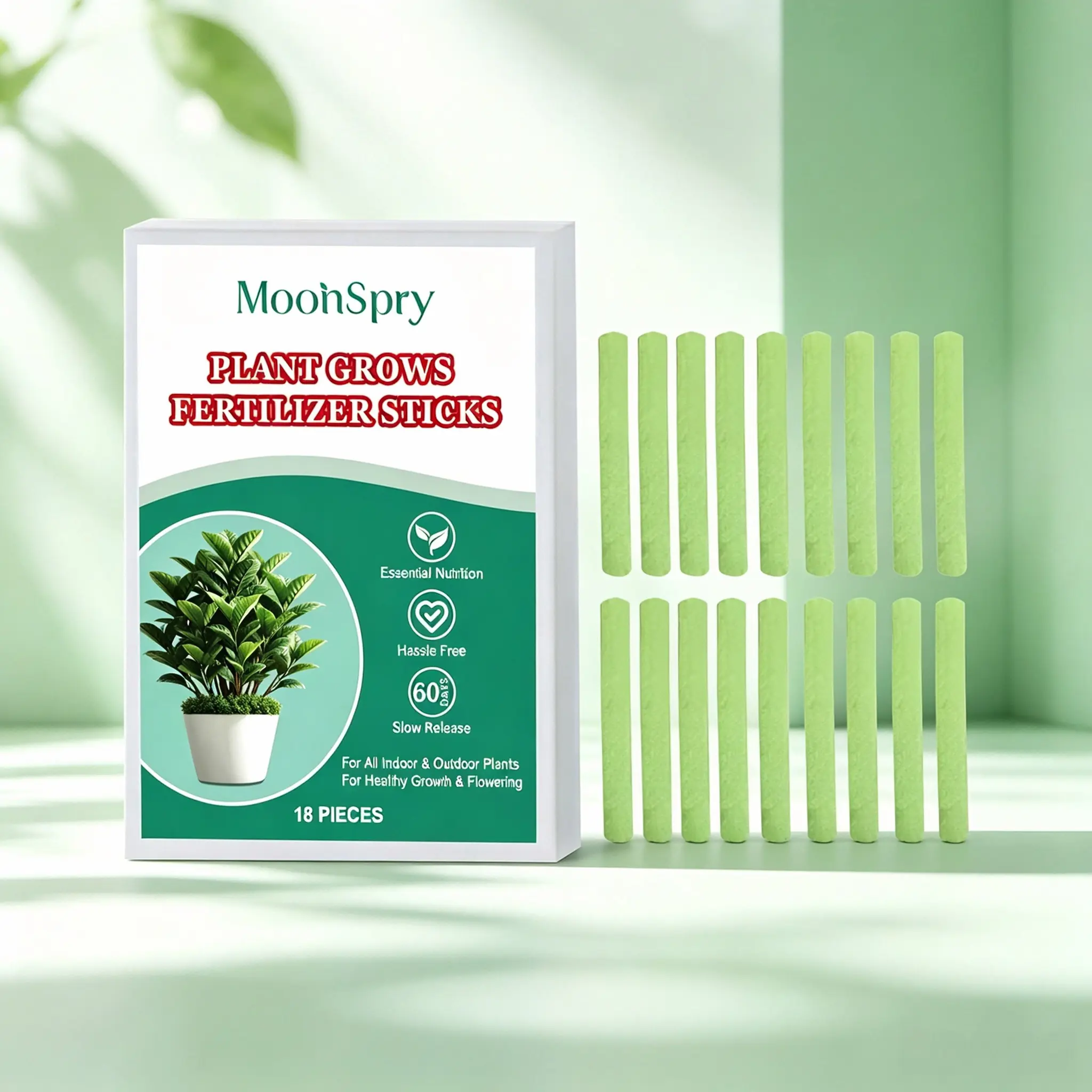 Plant Growth Fertilizer Stick Slow-Release Fertilizer Nutrient Seaweed Fertilizer Plant Growth Horticultural Fertilizer Stick