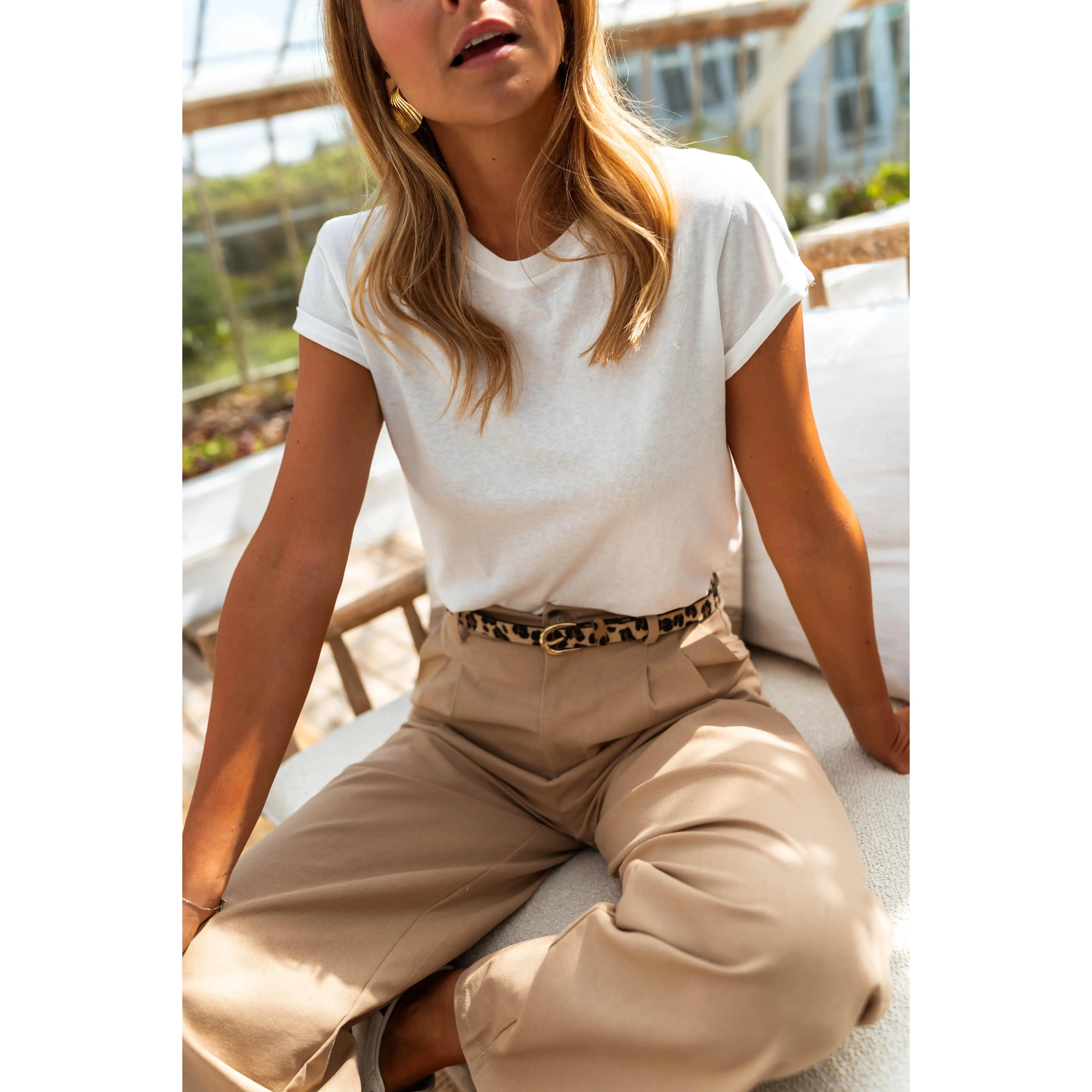 White Lauren T-Shirt