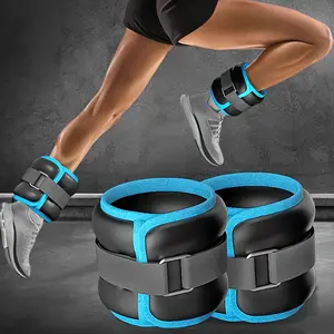 New adjustable leg straps and sandbags, suitable for indoor and outdoor use, designed for both men and women, each pair weighs 4.4 pounds, ideal for weight-bearing training, hiking, jogging, long-distance running, yoga, and aerobic exercises