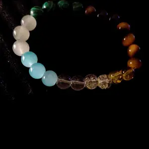 Crystal Bracelets for Women and Men- Money Attraction Bracelet, Luck Bracelets Healing Protection Jewelry for Banquet Party, and Encouragement Gift for Her couple bracelet fashion artificial bracelet Christmas Birthday Jewelry Gifts
