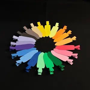 No Crease Metal Snap Hair Clips