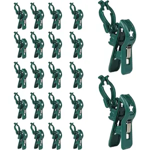 C7 C9 Christmas Lights Spring Clips,  Universal Holiday Lights Quick Spring Clips, E12, E17 Shatterproof Weatherproof Clips