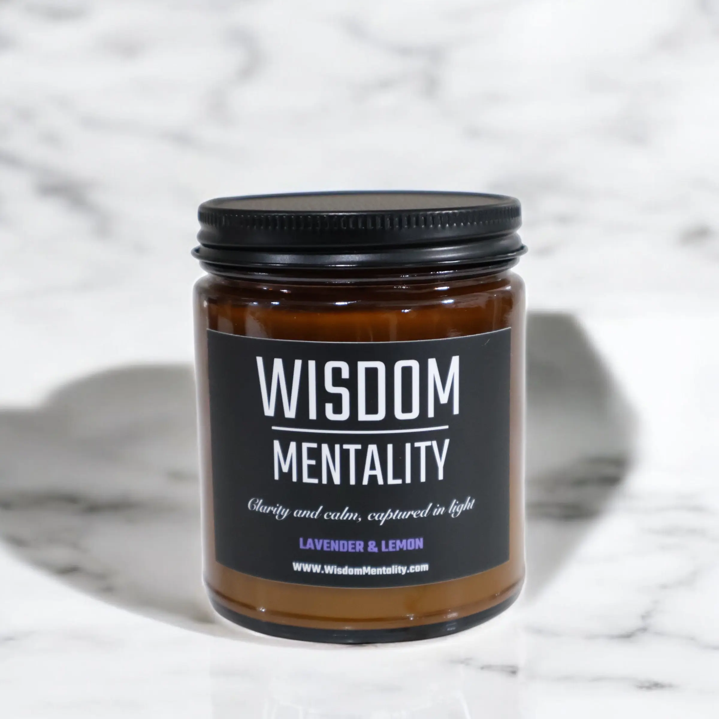 Clarity and Calm - Lavender & Lemon Candle 9oz