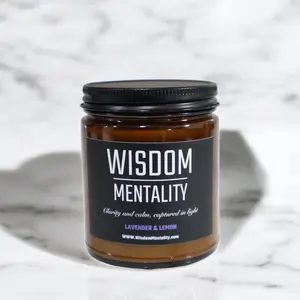 Clarity and Calm - Lavender & Lemon Candle 9oz