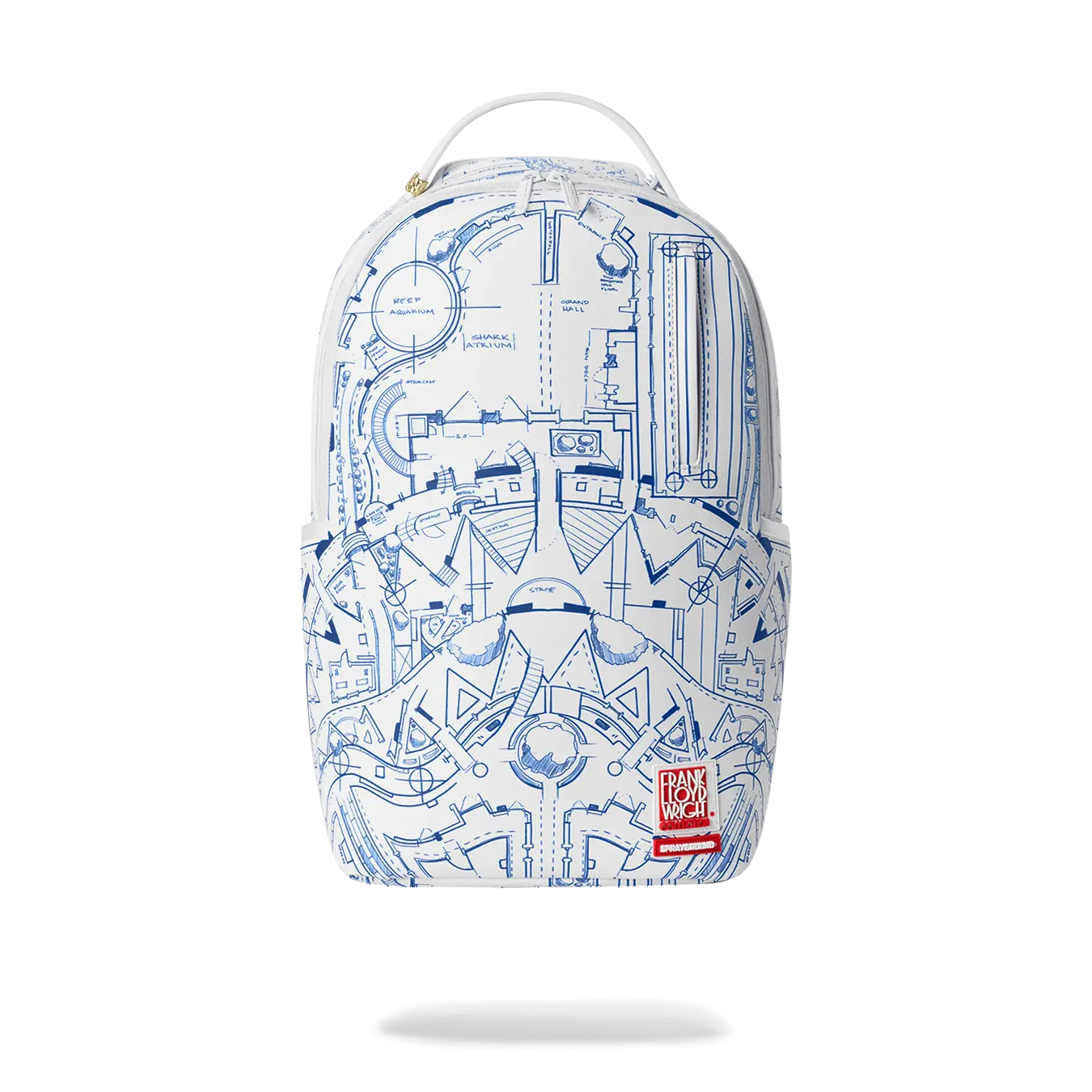 FRANK LLOYD WRIGHT COLLAB ARCHITECTURAL DRAWING BACKPACK