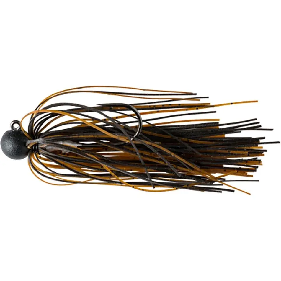 Great Lakes Finesse Jig - Durable Construction, Super Thin Skirt Material, Compact and High-Performance Micro Lures for Fishing, 1/8 Oz, 2 Weights, 3/16 Oz, Artificial Fishing Lures