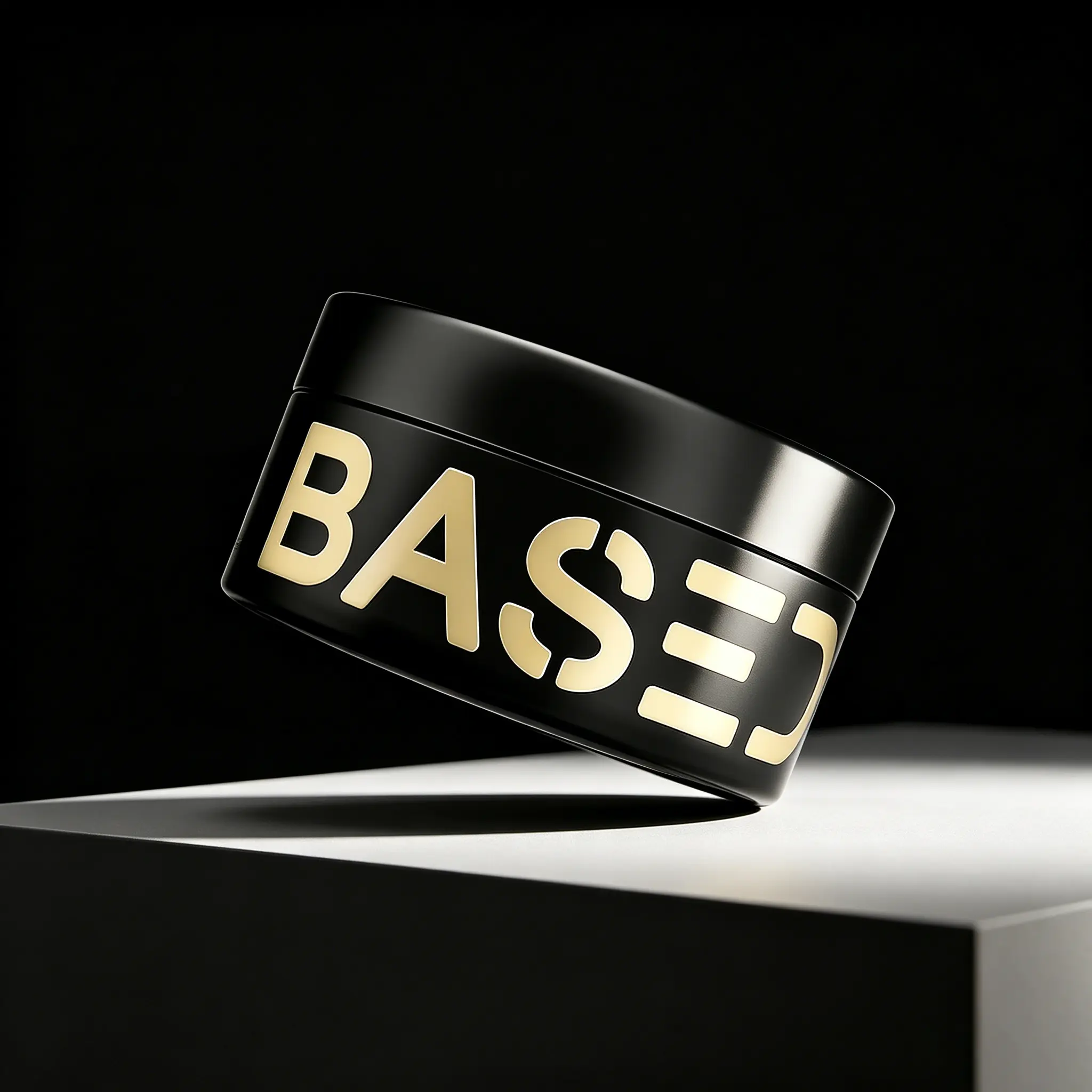 BASED Pomade 3oz | Medium Hold & Medium Shine | Simple, Effective, BASED.