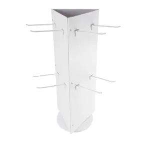 FixtureDisplays® Rotating Coutertop Socks Display Peg Display Counter Top Spinner 15824