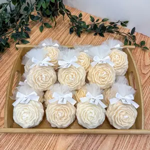 Candle Flowers Give-away/ costumizable theme