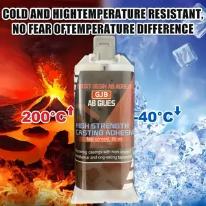 Magic Repair Glue Ab Metal Strong Iron Bonding, Heat Resistant Cold Welding, Waterproof Super Glue, Non-Toxic and Harmless