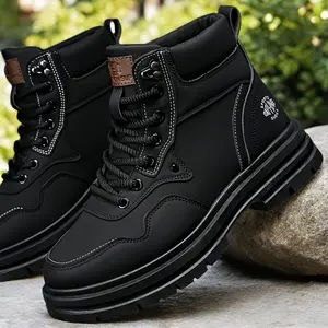 Plus-size Men's Sneakers, Work Boots, Short Boots, Trendy, Wear-Resistant, Casual, Versatile Outdoor Shoes, Large Yellow Boots, Desert Boots, Walking Boots, Hiking Boots, Mountaineering Boots