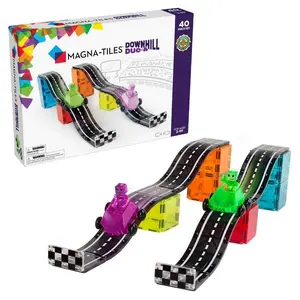 Magna-Tiles Downhill Duo 40-Piece Magnetic Construction Set