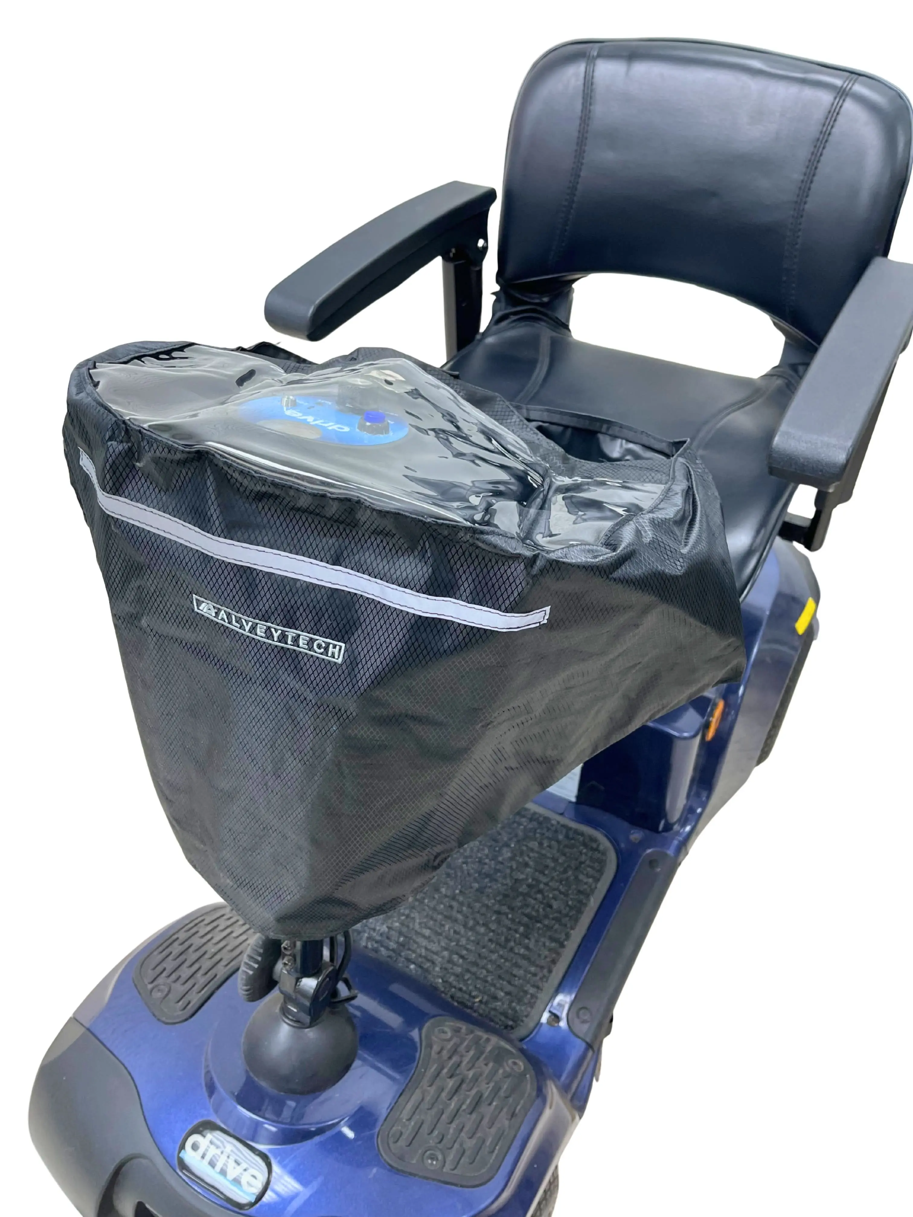 Deluxe Clear Tiller Cover for Mobility Scooters