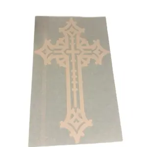 Gothic Cross Car Decal V2