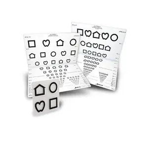 Folding Chart: LEA SYMBOLS® 15 Line with 25% and 100% Spacing - Set (10ft/3m)