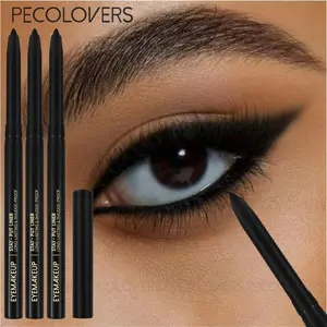 3PCS Long-Lasting Smudge-Proof Eyeliner Pen Set - 24H Waterproof Transfer-Resistant Formula, Ultra-Fine Precision Tip for Flawless Application, Perfect for Daily Makeup & Travel Essentials - Waterproof Eyeliner Kit - Eyeliner For Waterline