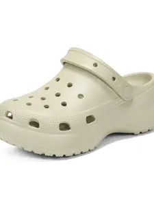 Classic Thick Sole Cloud Sandals for Men and Women, Casual Eva Material, All Seasons, Less Than Ankle Height, Solid Pattern