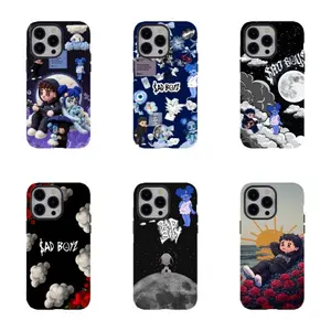 S.a.d Girlz Phone Case|J-Junior H Sad Boyz Phone Case | Sad Boyz 4 Life junior h Phone Case ,PBT+TPU Dual - Layer Drop - Resistant Case for iPhone 17/16/15/14/13/12/11 ProMax Plus for Samsung phones,an excellent gift for friend or fans.