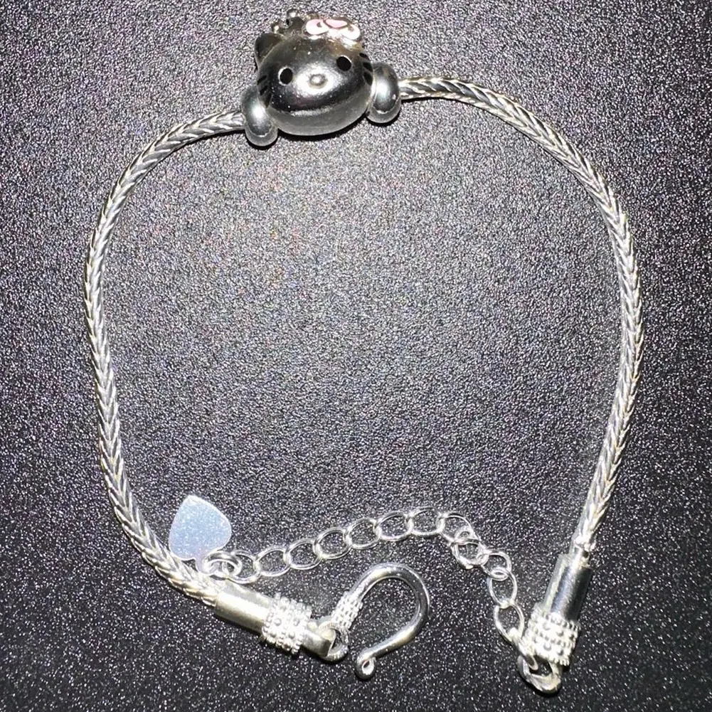 999 Silver Charm Bracelet