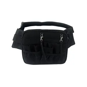 Practical and textured double bag chest bag, functional and simple casual, symmetrical silhouette, adjustable shoulder strap, lightweight and easy to carry, suitable for outdoor travel and daily shopping, Versatile Bag, Zipper Fanny Pack
