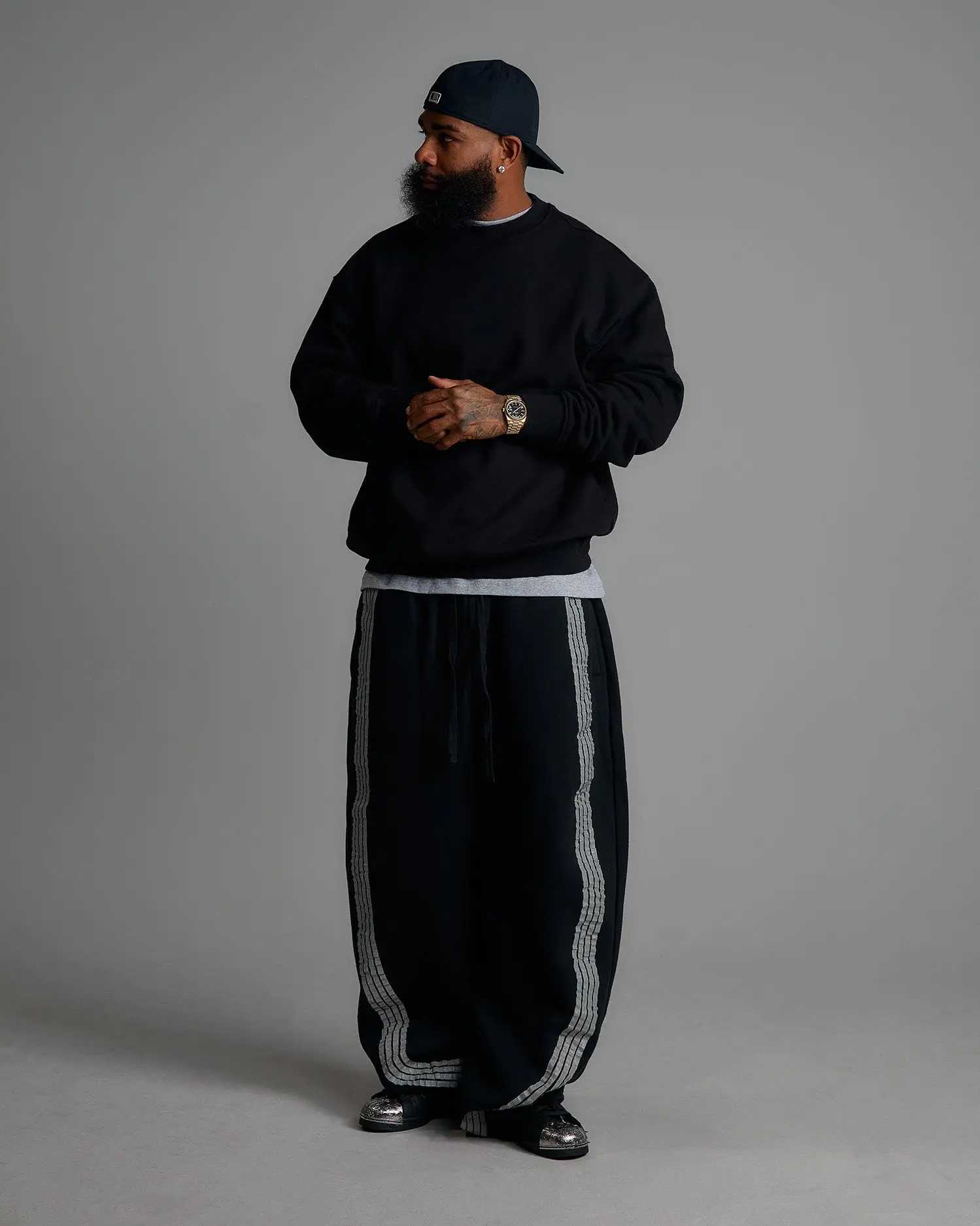 Reflective Stripe Sweatpants Reflective Stripe Sweatpants