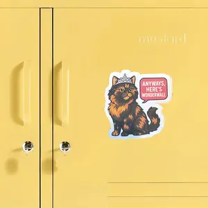 Dungeon Crawler Carl Meme Magnet, Princess Donut Cat Fridge Decor, Funny Gamer Gift, Locker Accessories