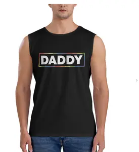 Mens Bear Daddy Pride Sleeveless Summer Tank