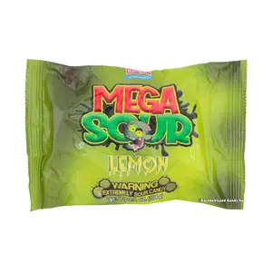 Mega Sour Lemon - Extremely Sour Candy - Sour Hard Candy - UK Sweets - Sour Candy Challenge - Sour Balls
