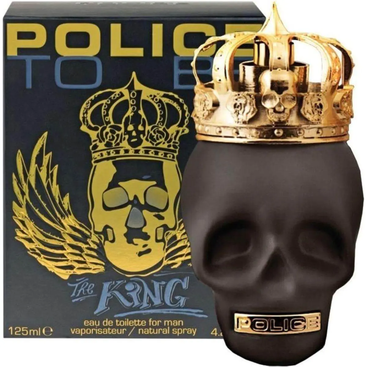 Police To Be The King Men's Spicy Zesty EDT Cologne - 4.2 fl oz, New In Box, Men's Colognes, Zesty Men's Fragrance