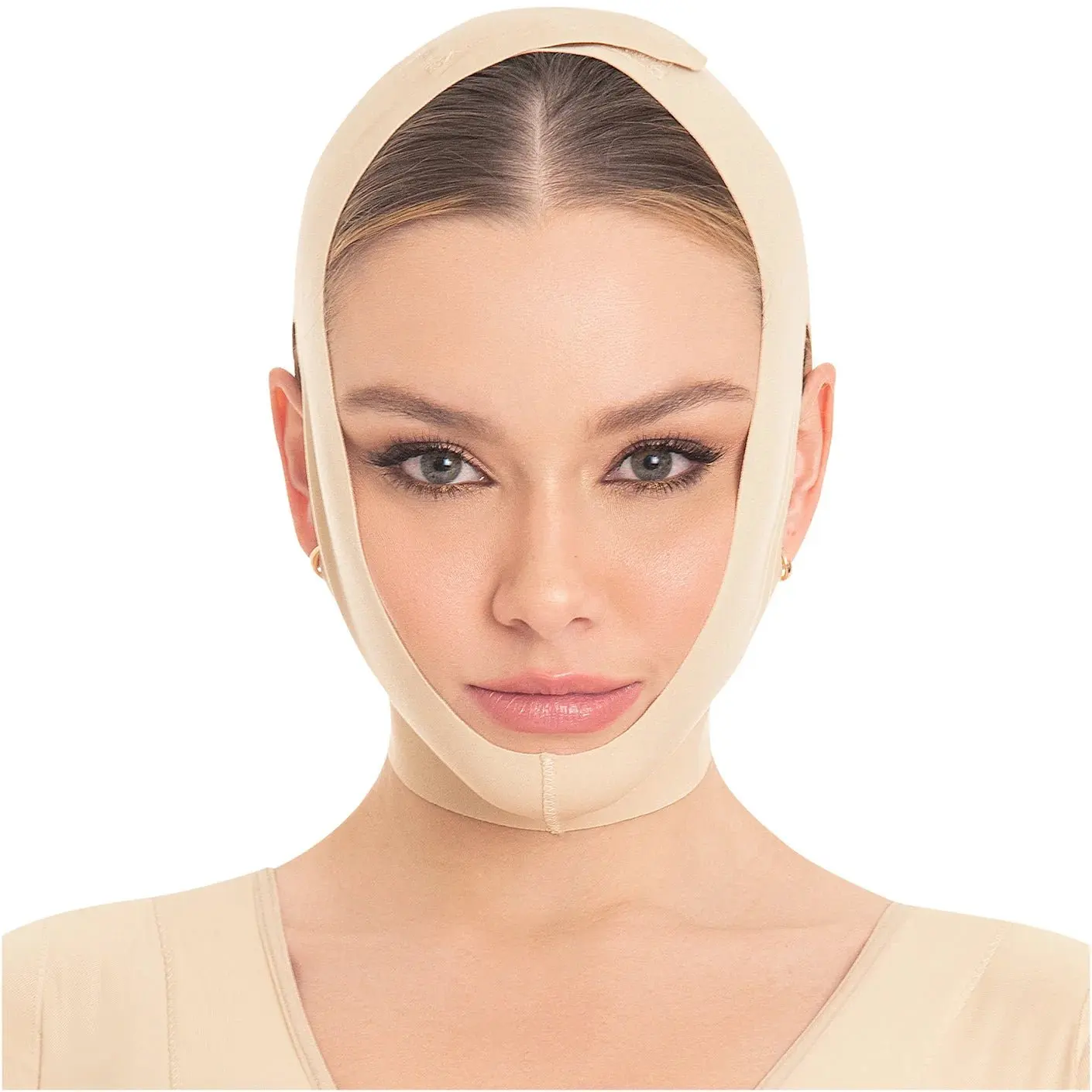 Fajas MYD 0810 – Chin Compression Strap | Post-Surgical Colombian Shapewear