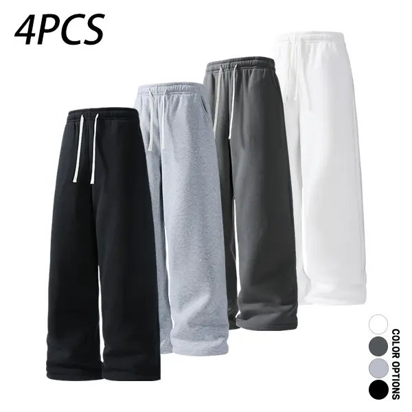 Black + Light Gray + Dark Gray + White