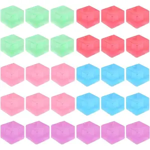 20Pcs Stress Cube Squishy Stress Balls Fidget Toys Square Squeeze Ice Cube Sensory Toys for Kids Adults Mini Squishies Stress Relief Party Gift Bag Fillers Birthday Goodie Bag Stuffers