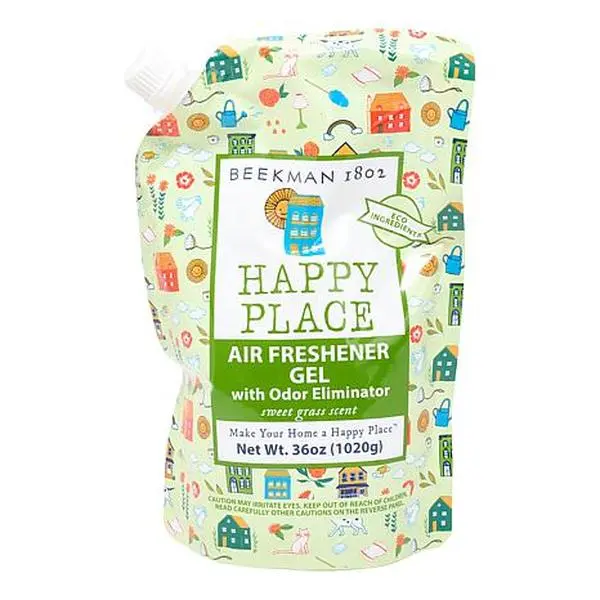 Beekman 1802 Happy Place Supersize Air Freshener + Odor Eliminator - Sweet Grass AS