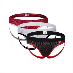 Men's Mesh Jockstrap, Thong Underwear, Gay Underwear, Pouch Backless Erotic Panties, Jock Straps, Lingerie, Breathable Underpants, Slips