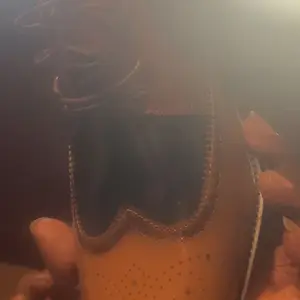 Men's mid-top wingtip Oxford formal shoes - Patent leather finish, Brogue details, fashionable and comfortable, suitable for business and formal events