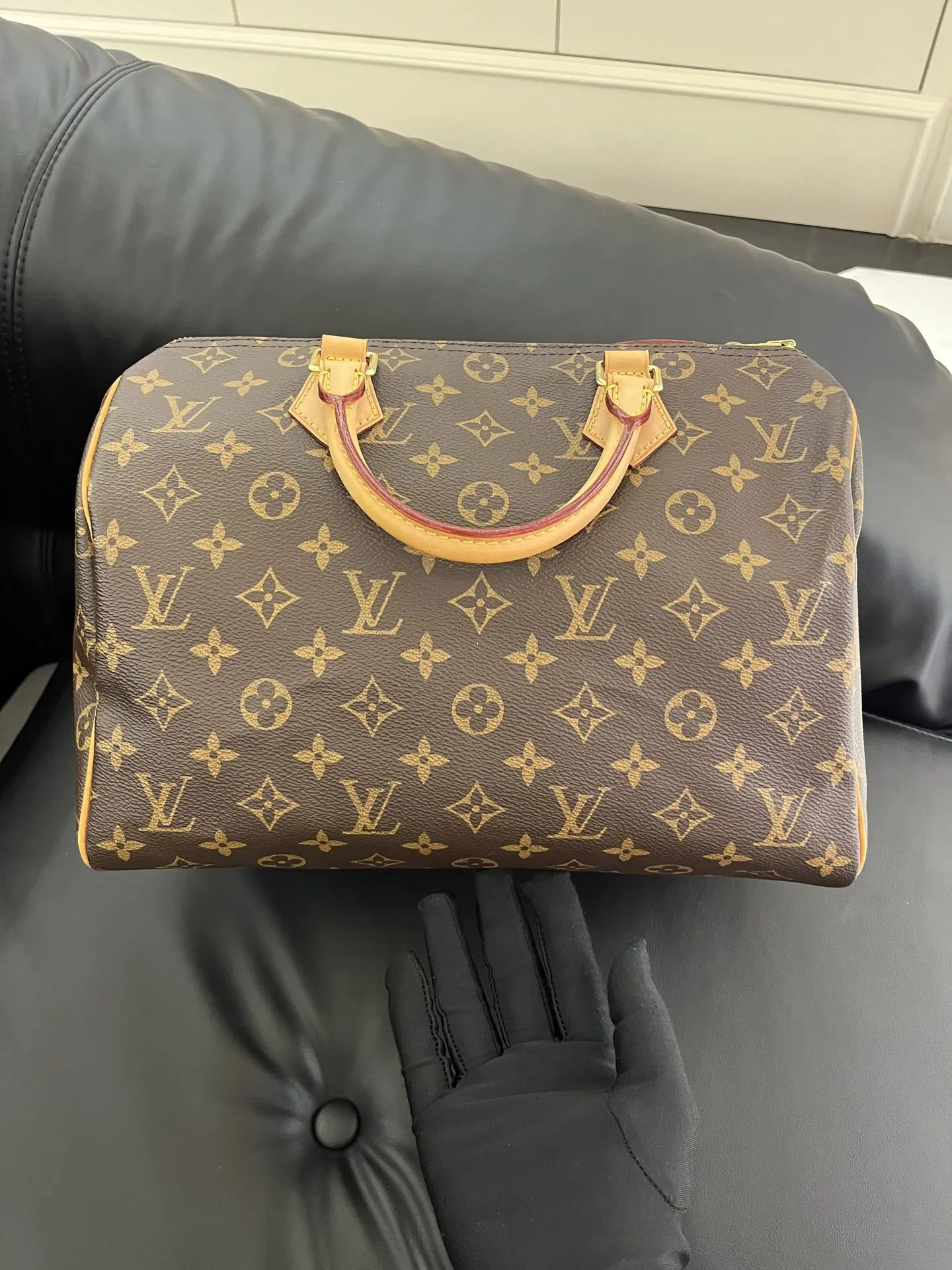 Pre-owned Louis Vuitton Speedy 30 Monogram Handbag