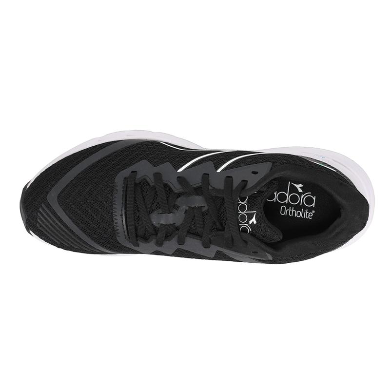 diadora Womens Mythos Blushield Volo 2 Glam Running Sneakers Shoes - Black