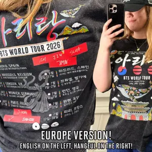 Bangtan Arirang Comeback World Tour 2026 Shirt, Bangtan Music World Tour 2026 Tee, Kpop Fan Gift