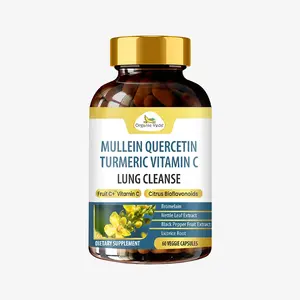 Mullein Quercetin Turmeric Lung Cleanse Capsules