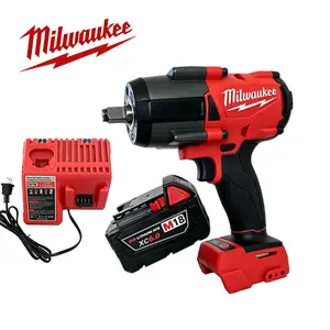 Milwaukee 18V 1/2” Cordless Brushless Impact Wrench, 1000NM Max Torque Power Tool for Tire Removal & Heavy Duty Garage Work