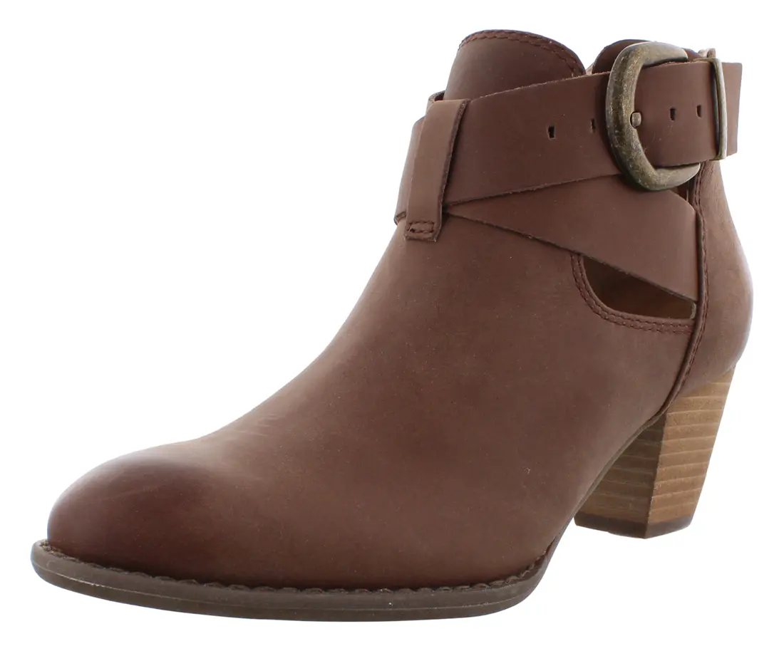Vionic Upright Rory Heel Boot Womens Shoes