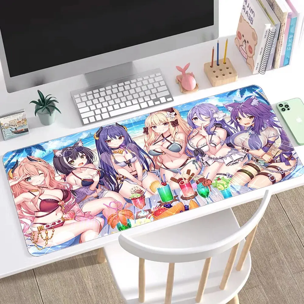 Anime Girls Mouse Pad, Kawaii Gaming Mouse Pad Large Size XXL