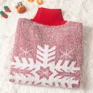 Women's Ugly Christmas Sweater Holiday Parties  Knitwear, Womenswear  Tops Underwear Lady Comfort  Turtleneck Baggy Casual Knitting Long Sleeve