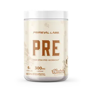 Primeval Labs PRE High Stim Preworkout Powder - with 6g Citrulline, 300mg Caffeine, & Top-Rated Ingredients for Optimal Performance - Supplement Fitness Primeval Labs PRE High Stim Preworkout Powder - with 6g Citrulline, 300mg Caffeine, & Top-Rated Ingredients for Optimal Performance - Supplement Fitness