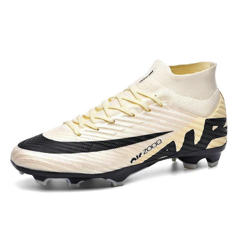 Men's Outdoor Football Boots �C Non-Slip Training Soccer Shoes with Long Spikes, Unisex Professional Indoor & Outdoor Sports FootwearGift (Comes with every order)