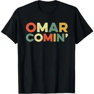 Omar Comin Wire Funny Meme Trending Popular Culture Slang T-Shirt